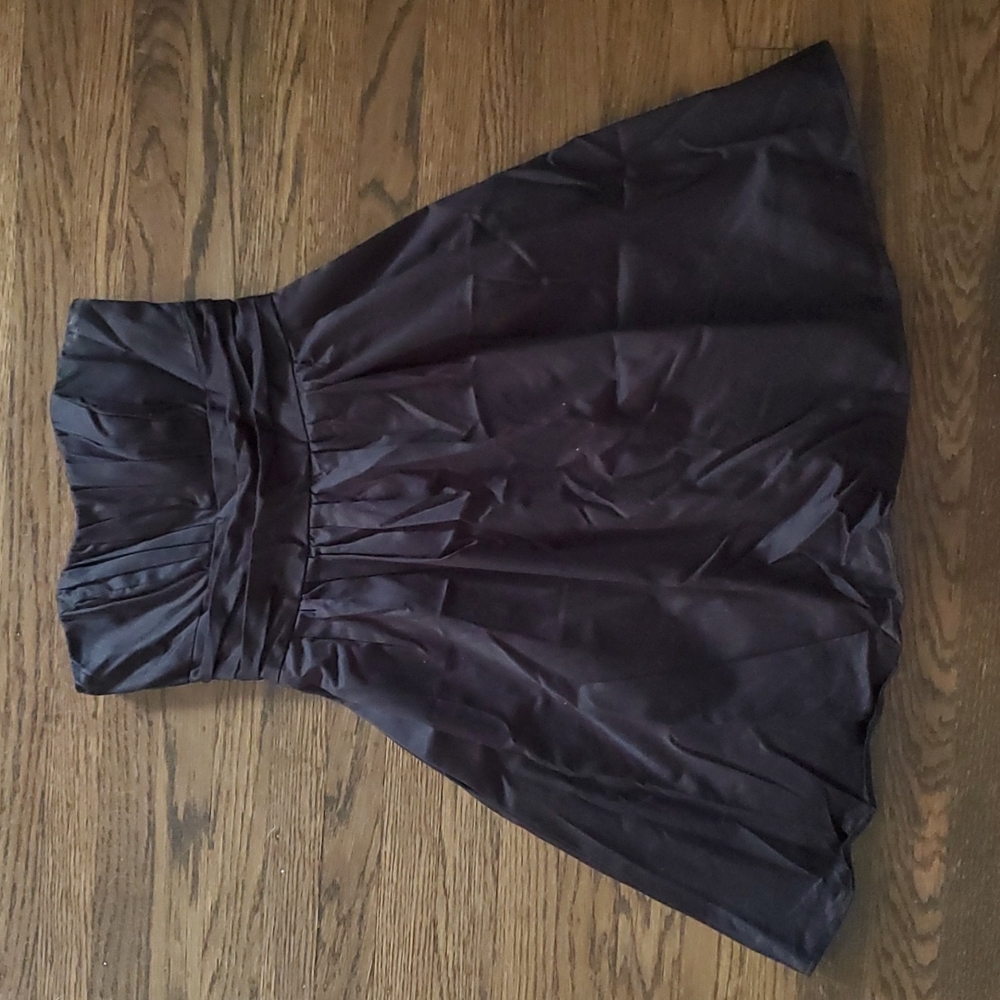 David's Bridal Black Cocktail Dress